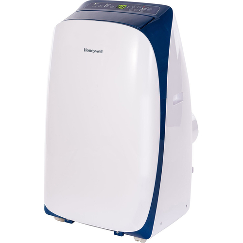 Honeywell HL12CESWB 12,000 BTU Portable Air Conditioner with Remote Control in White/Blue