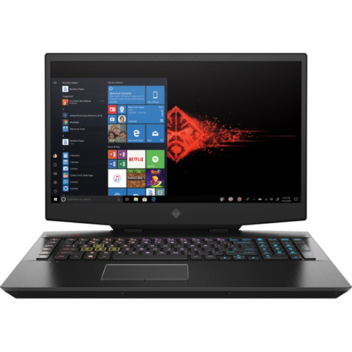 Hewlett Packard Omen 17` Gaming Laptop, Intel Core i7-9750H, NVIDIA GeForce RTX 2080 (OPEN BOX)