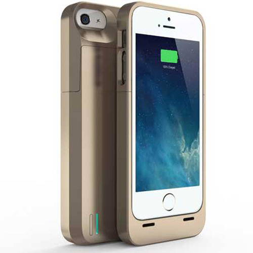 uNu DX-05-2300B Protective Battery Case for iPhone 5 - Gold