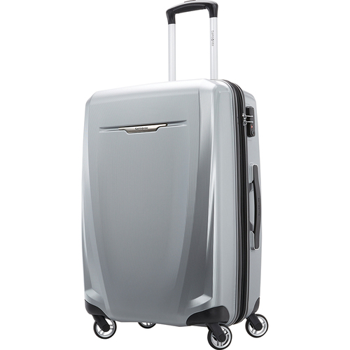 Samsonite Winfield 3 DLX Spinner 25` Checked Luggage - (Silver) - (120753-1776) - Open Box