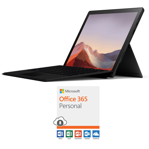 Microsoft Surface Pro 7 12.3` Touch Intel i7-1065G7 16GB/256GB Black+Office 365