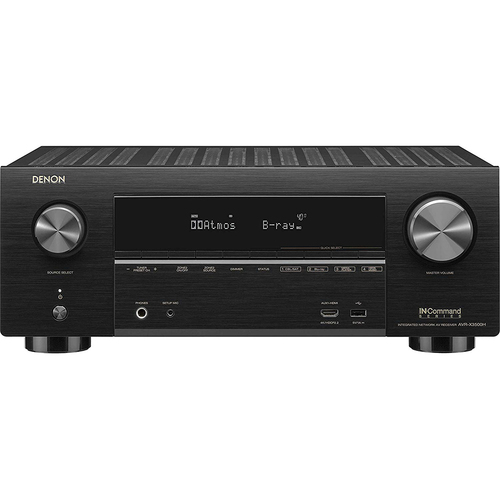 Denon AVR-X3500H 7.2 Channel 4K AV Receiver with 3D Audio | Home Theater System