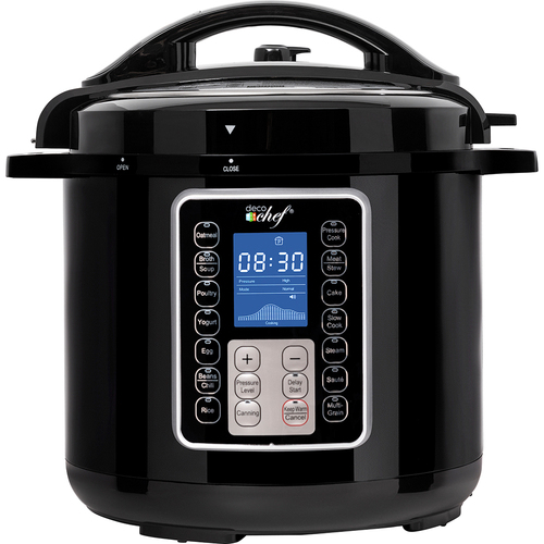 Deco Chef 8 QT 10-in-1 Pressure and Slow Cooker (Open Box)