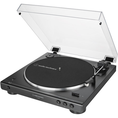 Audio-Technica AT-LP60XBT-BK Fully Automatic Bluetooth Stereo Belt-Drive Turntable - (Renewed)