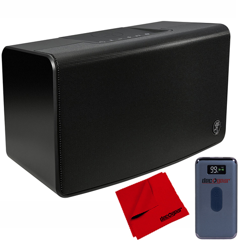 Mackie FreePlay HOME Portable Bluetooth Speaker +Power Bank +6` Microfiber Cloth