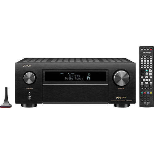 Denon 11.2 Channel 4K AV Receiver with 3D Audio | Home Theater System (Open Box)