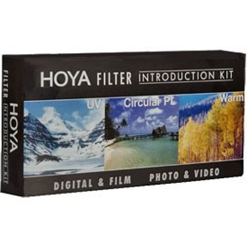 Hoya 58mm 3-piece Filter Kit (includes a UV, CPL, 81A + Filter Wallet) - OPEN BOX
