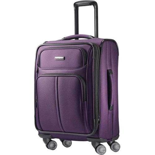 Samsonite Leverage LTE Spinner 20 Carry-On Luggage, Purple - 91997-1717 - Open Box