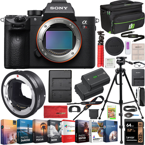 Sony a7R III Alpha Mirrorless Camera + Sigma MC-11 Canon Lens Mount Converter Kit
