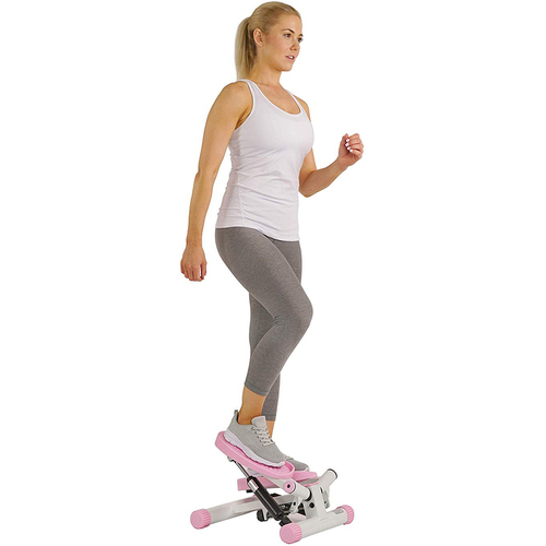 Sunny Health and Fitness P8000 Sunny Pink Adjustable Twist Stepper