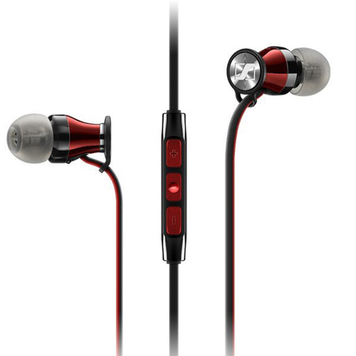 Sennheiser Momentum In-Ear Headphones (Samsung Galaxy/Android) - Black/Red (506244)