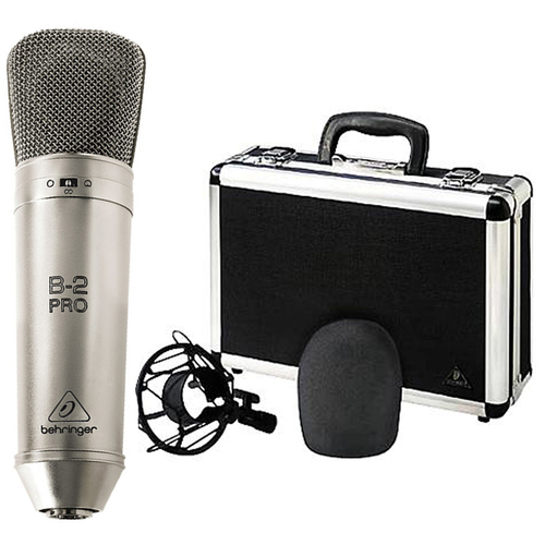 Behringer B-2 Pro Dual-Diaphragm Multi-Pattern Studio Condenser Microphone