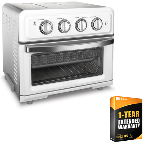 Cuisinart Convection Toaster Oven Air Fryer White + 1 Year Extended Warranty