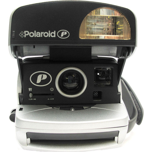 Impossible Polaroid 600 Round Camera - Silver - 4654 - Open Box