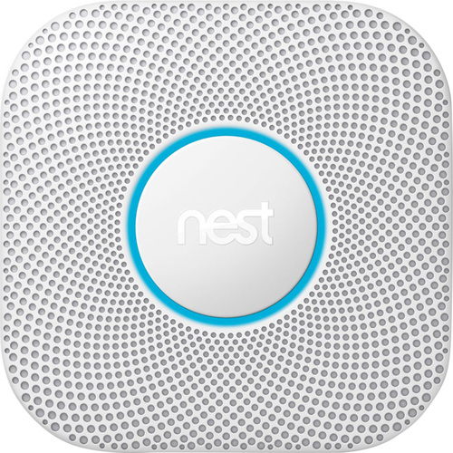 Google Nest Protect 2nd Generation Smoke/Carbon Monoxide Alarm - Battery (S3000BWES)
