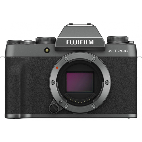 Fujifilm X-T200 Mirrorless Digital Camera - Dark Silver - (16645072 ) 