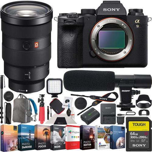 Sony a9 II Mirrorless Camera FE 24-70mm F2.8 GM G Master Lens SEL2470GM Bundle