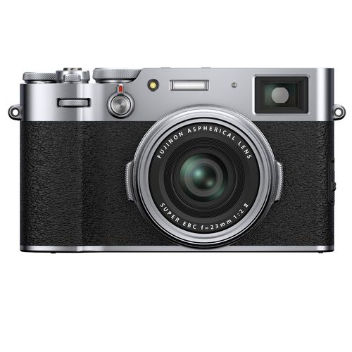 Fujifilm  X100V 26.1MP 4K Digital Camera with 23mm F2 Fixed Lens Silver 16642939
