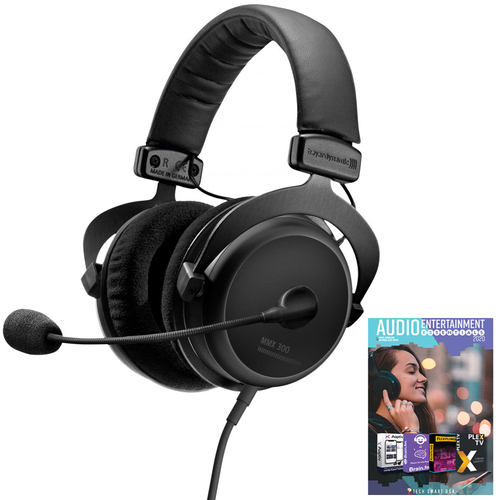 BeyerDynamic MMX 300 PC Gaming Digital Headset 2nd Gen. 32 Ohms + Audio Bundle