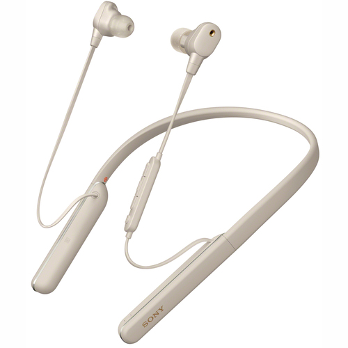 Noise Canceling Wireless Behind-Neck In Ear Headphones, Silver WI-1000XM2/S