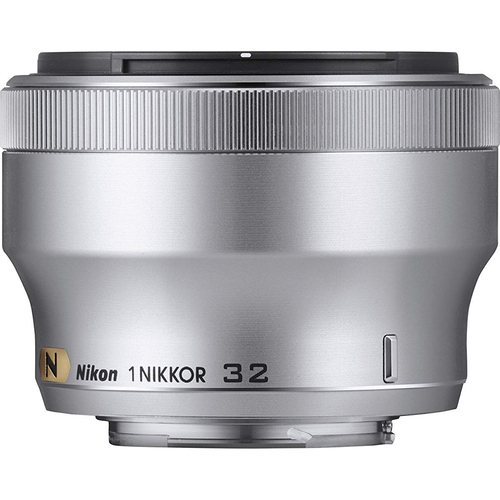 Nikon 1 NIKKOR 32mm f/ 1.2 Lens (Silver) Refurbished