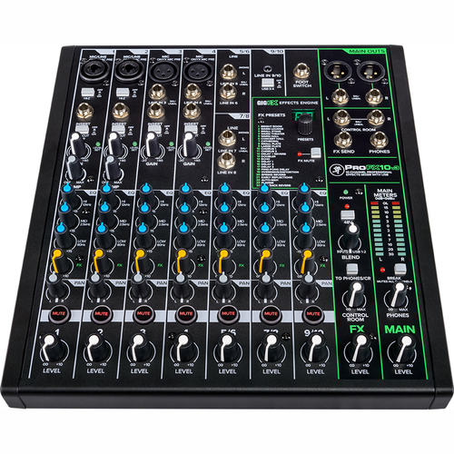 Mackie PROFX10V3 10 Channel Professional Effects Mixer with USB  - Open Box