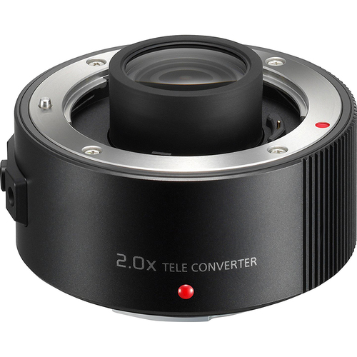 LUMIX 2.0X Teleconverter Lens For H-ES200, Black (DMW-TC20) - Open Box