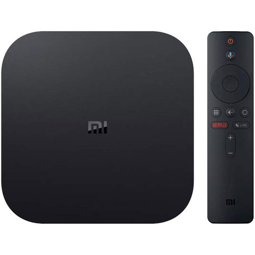 Mi Box S | 4K HDR Android TV with Google Assistant Remote Streaming Media Player