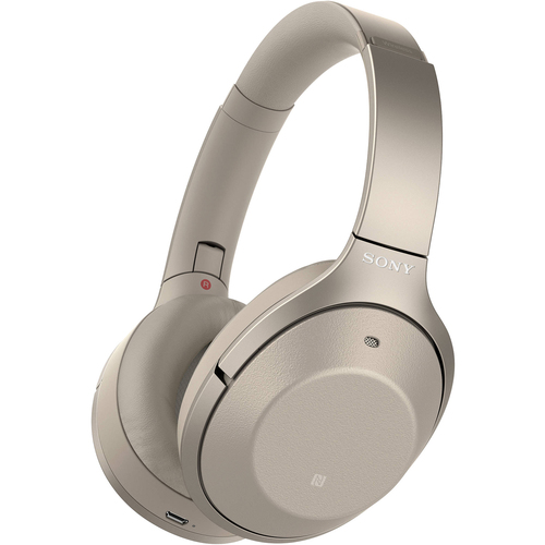 Sony WH1000XM2/N Premium Noise Canceling Wireless Headphones, Gold