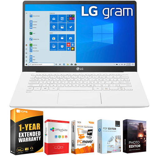 LG gram 14` Intel i5-1035G7 8GB/256GB SSD Ultra-Slim Laptop +Extended Warranty Pack