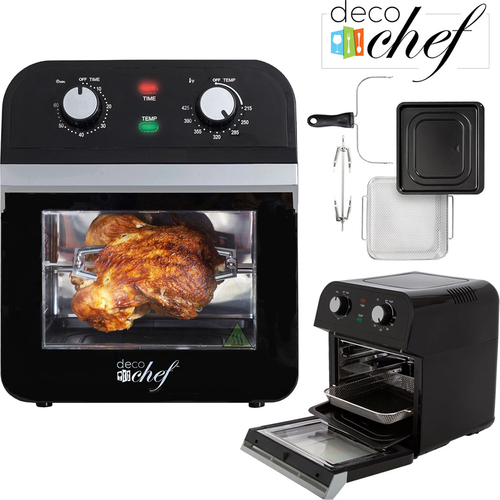 Deco Chef 12.7 QT Multi-Function Extra Large Capacity Convection Oven Airfryer - OPEN BOX