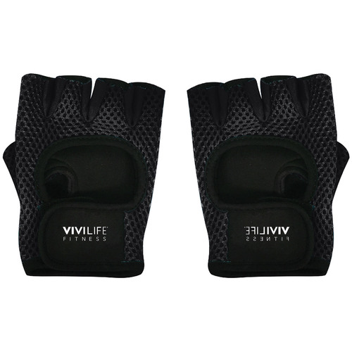 Mesh Workout Gloves - Black PF-V8312-BLK