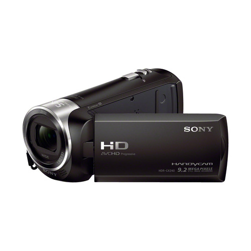 Sony HDR-CX240/B Entry Level Full HD 60p Camcorder - Black - OPEN BOX