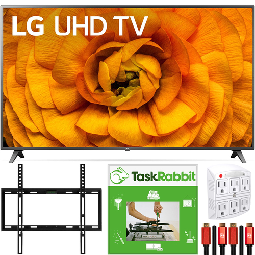 LG 82` 82UN8570PUC 4K Smart UHD TV (2020 Model) + TaskRabbit Installation Bundle