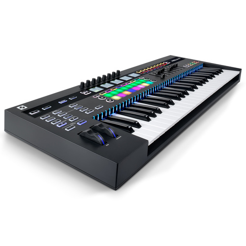 Novation 49 SL MkIII: MIDI and CV Equipped Keyboard Controller with 8 Track Sequencer
