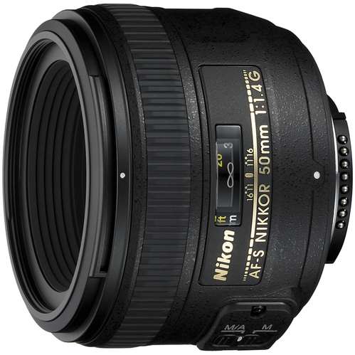 Nikon AF-S DX FX Full Frame NIKKOR 50mm f/1.4G Lens