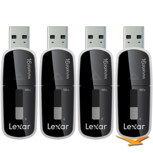 Lexar 16 GB Echo MX Backup Drive up to 30MB/s - 4 Pack
