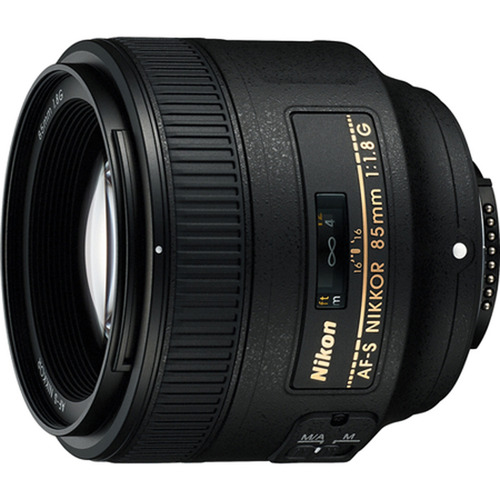 Nikon 85mm f/1.8G AF-S NIKKOR Lens for Nikon Digital SLR Cameras - OPEN BOX