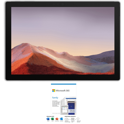 Microsoft Surface Pro 7 12.3` Touch Intel i5-1035G4 8/256GB Platinum+365 Family