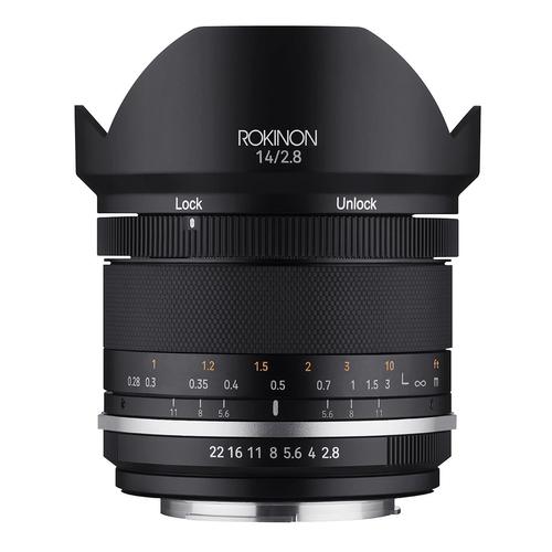Rokinon Series II 14mm F2.8 Weather Sealed Lens for Fuji X Mount - (SE14-FX)