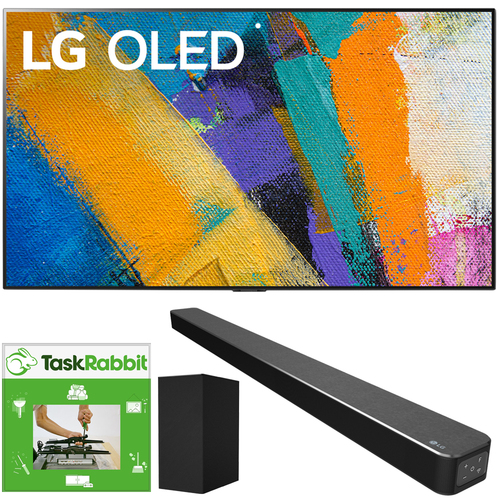 LG 65` GX 4K Smart OLED TV w/ AI ThinQ (2020 Model) + LG SN6Y Soundbar Bundle