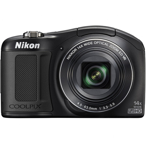Nikon COOLPIX L620 18.1 MP Digital Camera with 14x Zoom & 1080p - Factory Refurbished