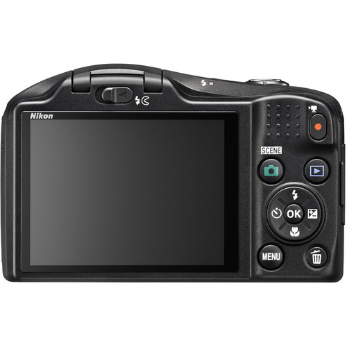 Nikon COOLPIX L620 18.1 MP Digital Camera with 14x Zoom & 1080p - Factory Refurbished