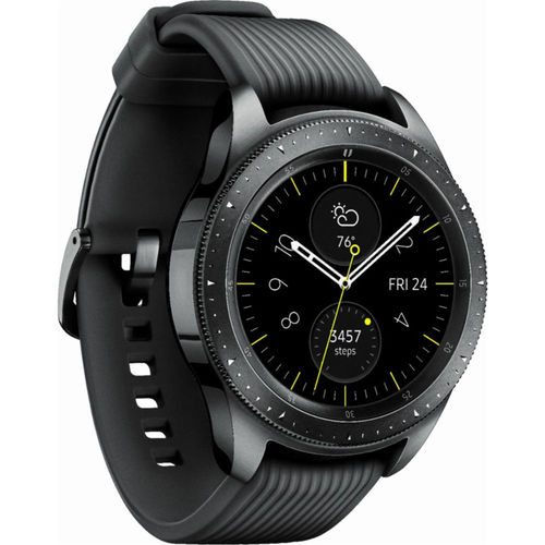 Samsung Galaxy Smartwatch Bluetooth 42mm Stainless Steel Midnight Black - (Renewed)