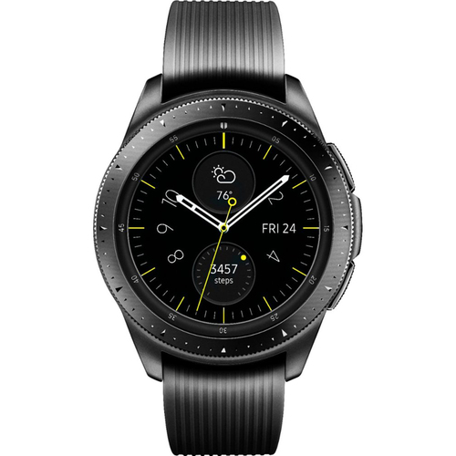 Samsung Galaxy Smartwatch 42mm 4G Stainless Steel (Midnight Black) - Renewed