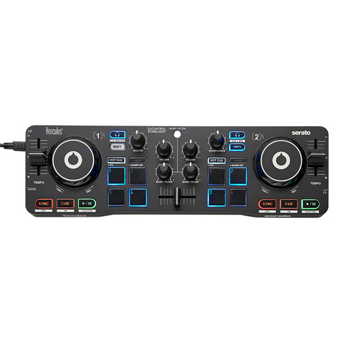 Hercules DJControl Starlight Portable DJ Controller for Serato DJ