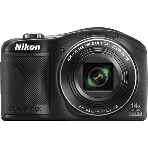 Nikon COOLPIX L610 16MP Digital Camera w/ 14x Zoom + 3.0-inch LCD (Black) Refurbished