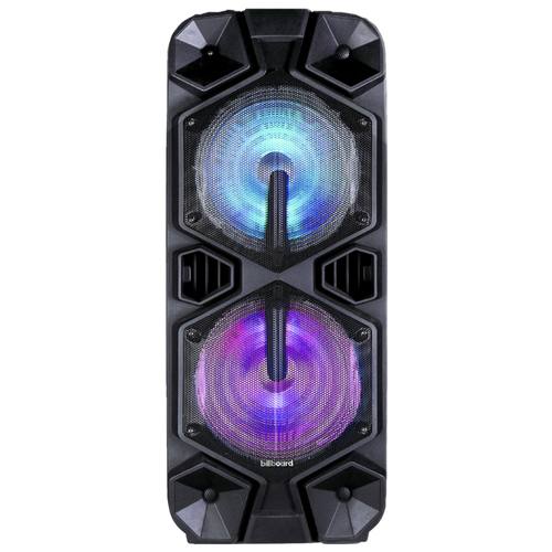 Billboard 2x12` Rechargeable Bluetooth Party Speakers, AUX/FM/USB/TF, RGB, TWS Easy Link