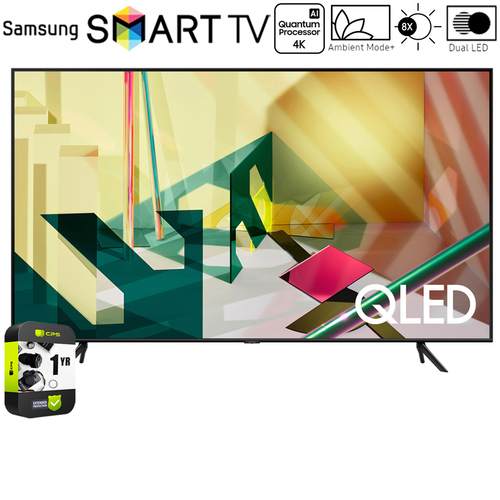 Samsung QN85Q70TA 85-inch 4K QLED Smart TV (2020 Model) w/ Warranty Bundle