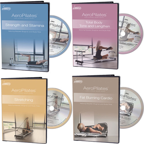 Stamina AeroPilates Complete DVD Workout Guides for Cardio, Strength and More!
